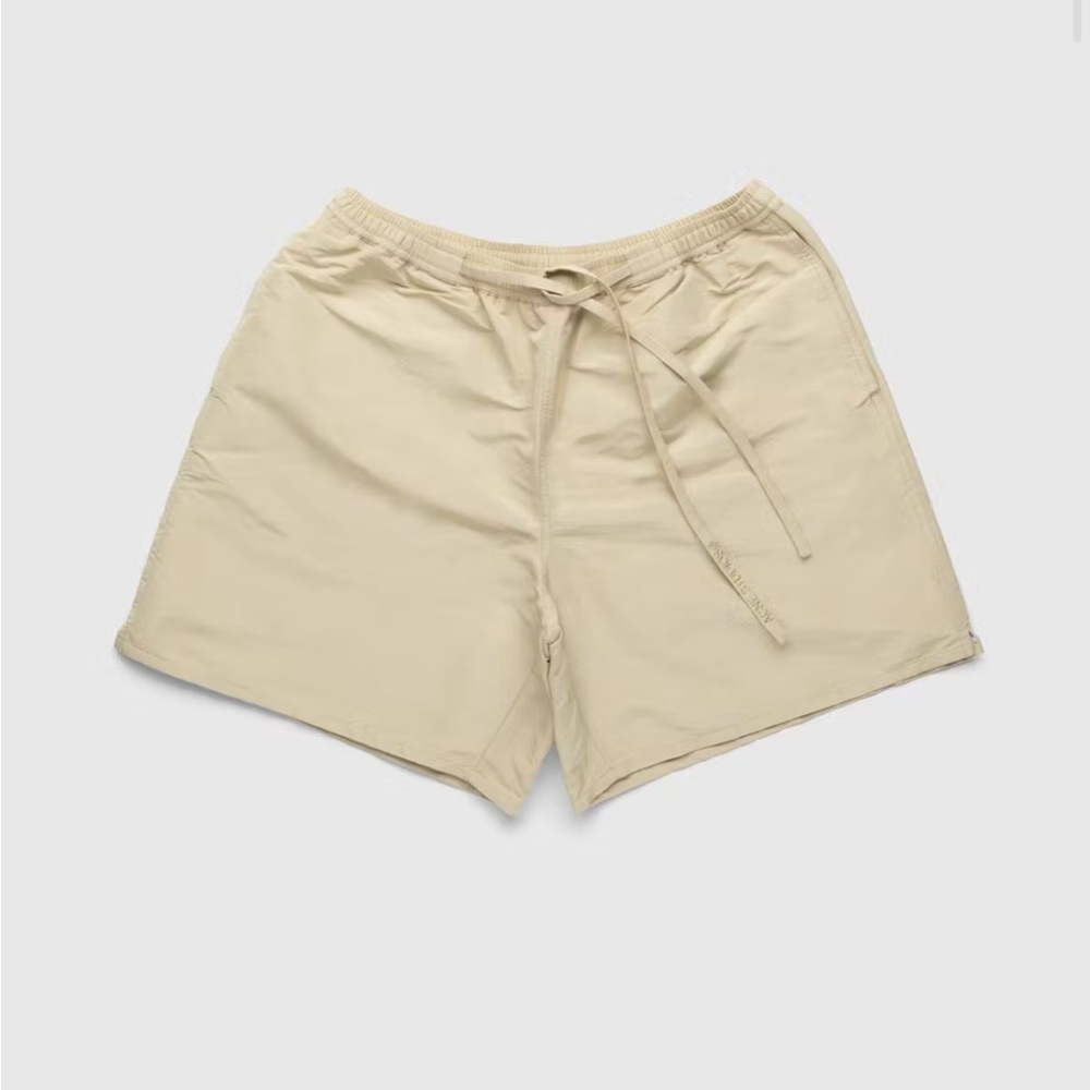Acne Studios Taffeta Shorts in Sand